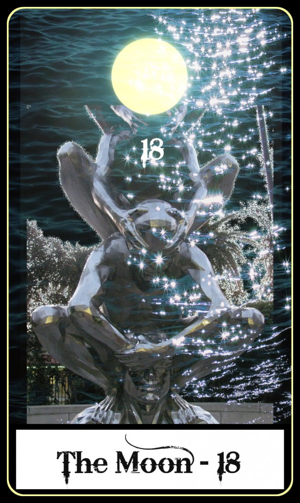 the moon tarot card