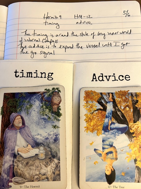 example of using the daily draw to improve tarot skills